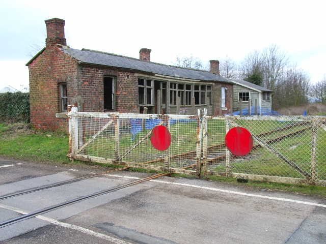 The old railway station at Scruton