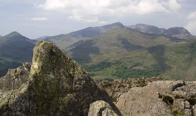 Moel Meirch summit view