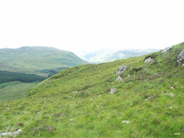 Going down An Gleannan