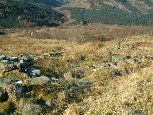 Ruins above Anie Farmhouse