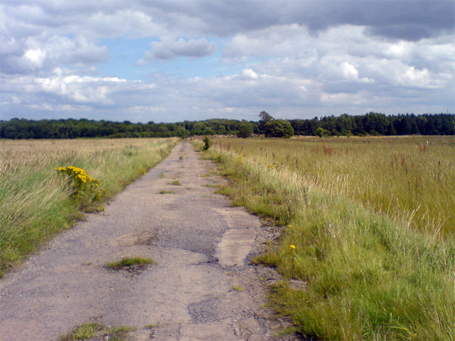 Service road, RAF Ossington