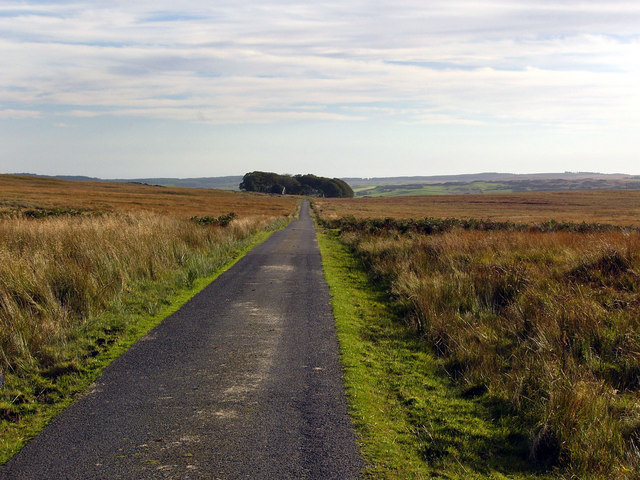The road over Lagnabenae Moss