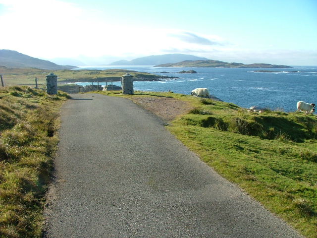 Gate Posts on the Mealasta road