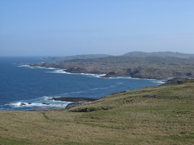 View north-north east from Ben Feall (pron foil)