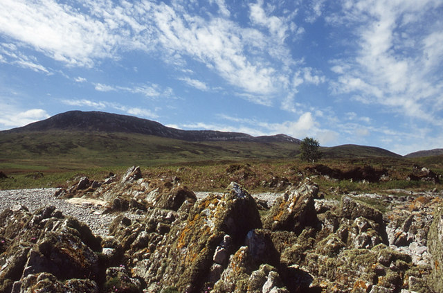 Rock formation beach near Rubha Biorach, Islay