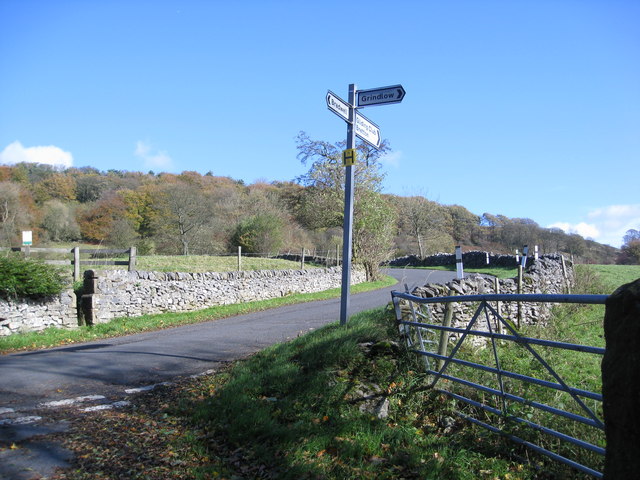 Great Hucklow - Road Junction