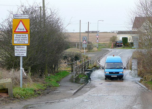 Trescott Ford, Staffordshire
